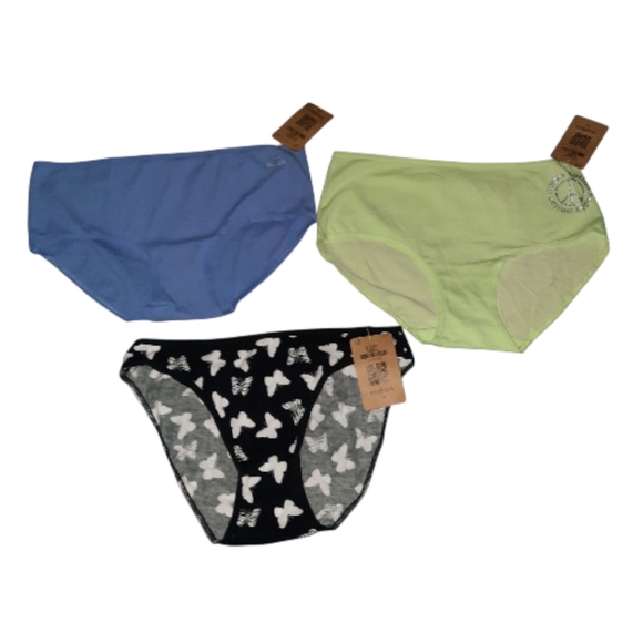 Happy Nation Other - Happy Nation Girls Panties 3 Pairs Size Medium 10 NWT